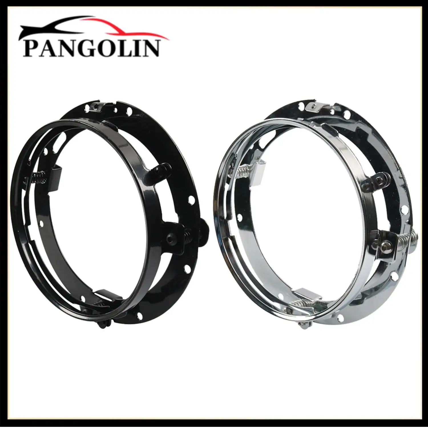 

2pcs 7" Circular Headlight Bracket For Jeep VW Car Lights Headlight Bracket Lighting Indicators Motorcycle Parts