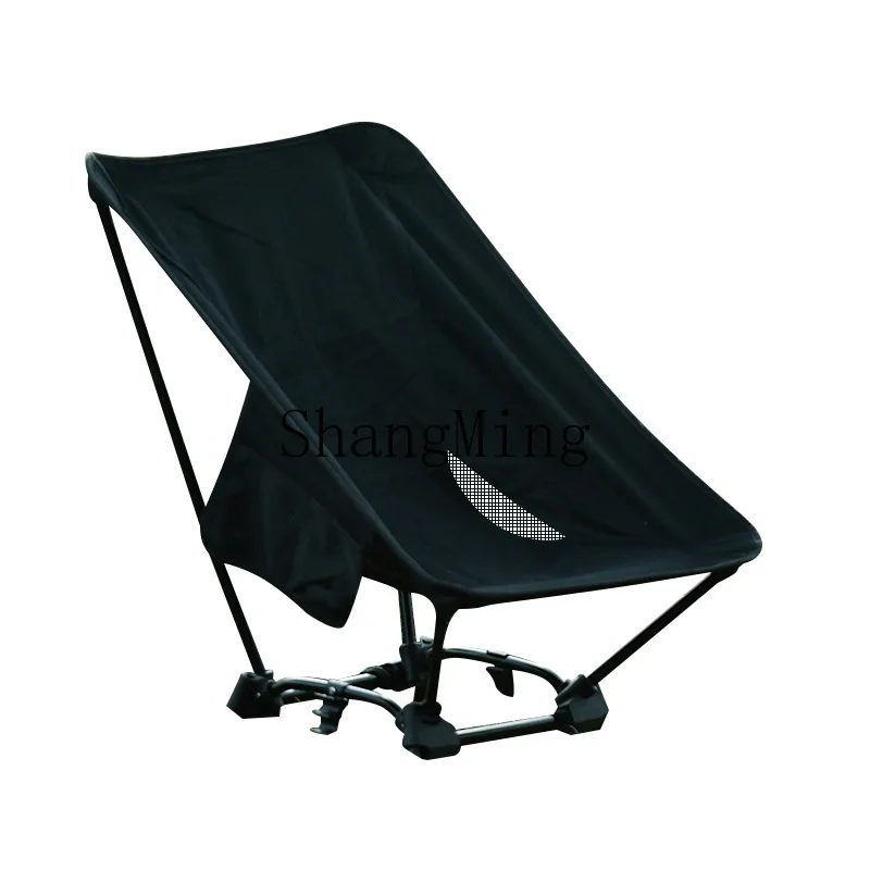 

DSA Outdoor Camping Ultra Light Folding Chair Portable Lazy Reclining Chair Multifunctional Single Easy Fishing Chair
