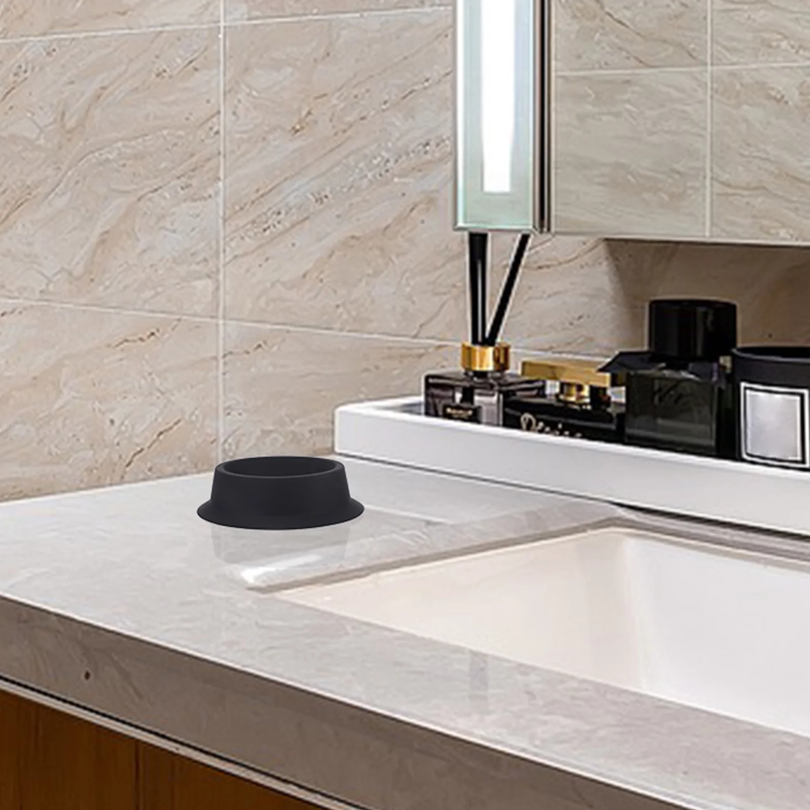 1 قطعة وعاء فقاعة صابون السيليكون سعة كبيرة كوب حلاقة للرجال وعاء حلاقة ناعم أسود للاستخدام اليومي ضروري