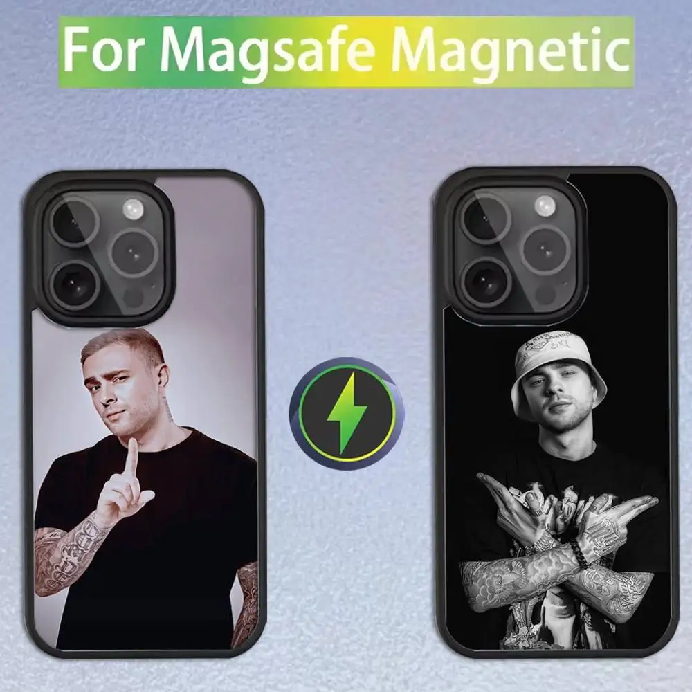 

Rapper E-Egor Kreed EK Phone Case For iPhone 16,15,14,13,12,11,Pro,Max,Plus,Mini,SE Magsafe Magnetic Wireless Charging