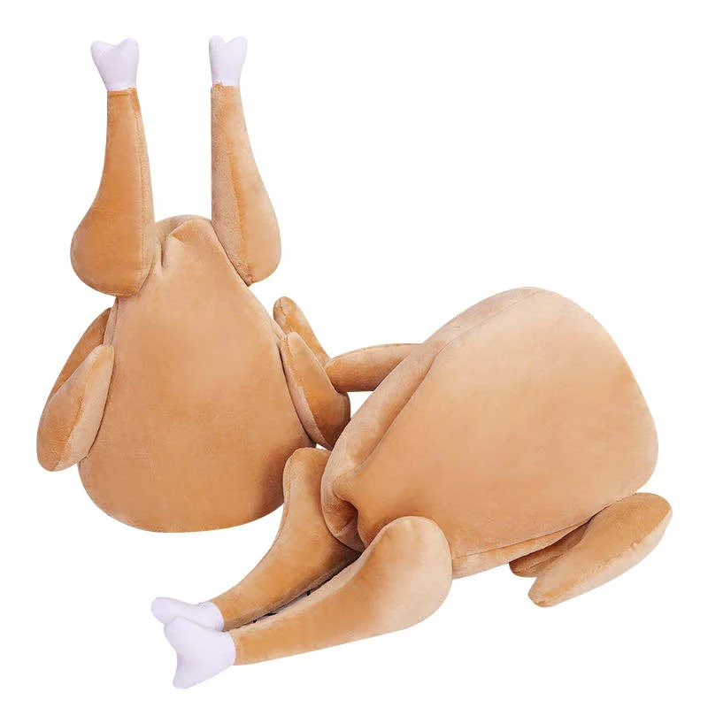 

Thanksgiving Chicken Leg Hat Funny Turkey Hat Card