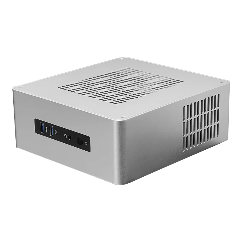 

Железный и алюминиевый небольшой корпус TA80 HTPC, настольный внешний источник питания, компьютер без поддержки