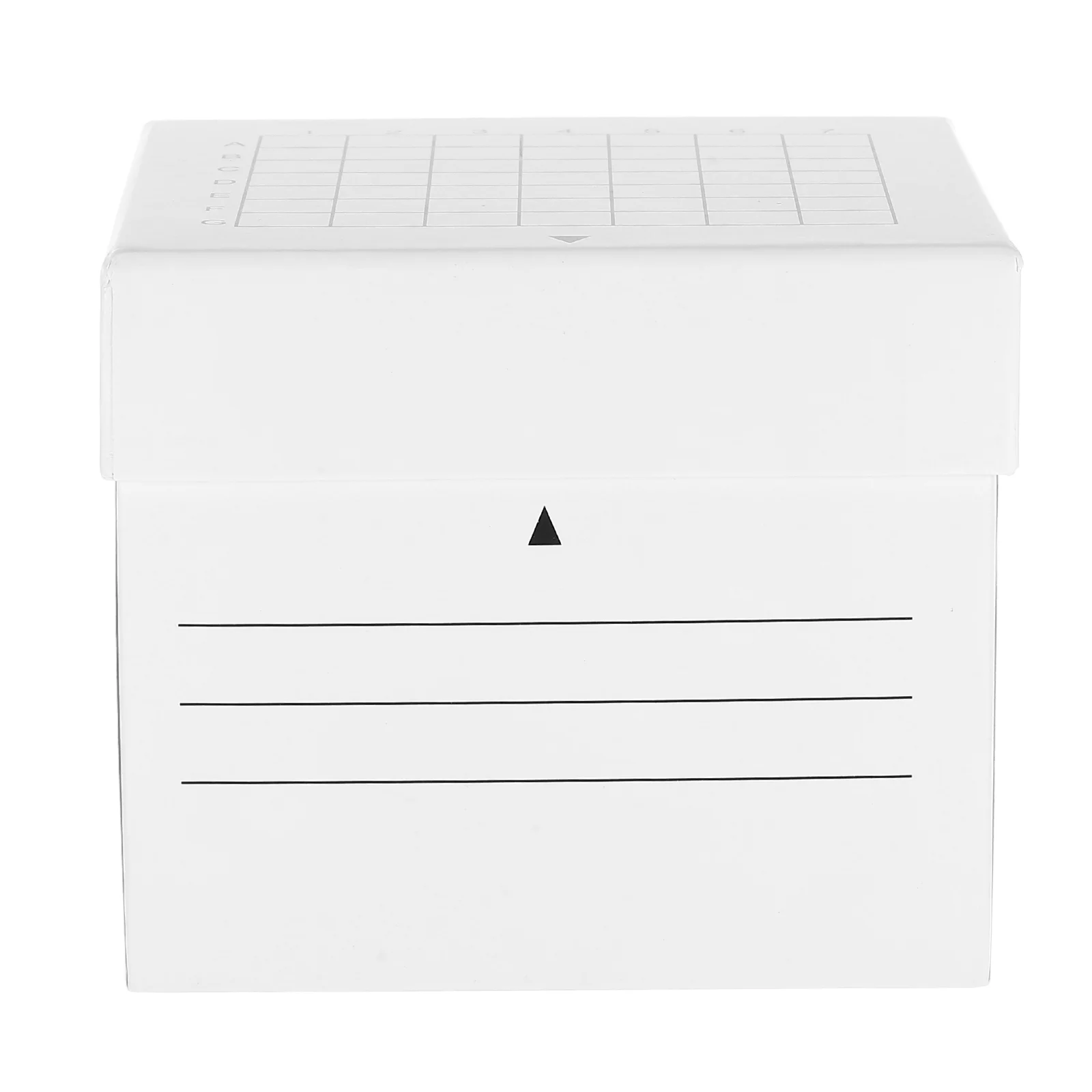 Centrifuge Tube Box Freezing Containers Paper Freezer Boxes Small White Vial Storage Case Laboratory