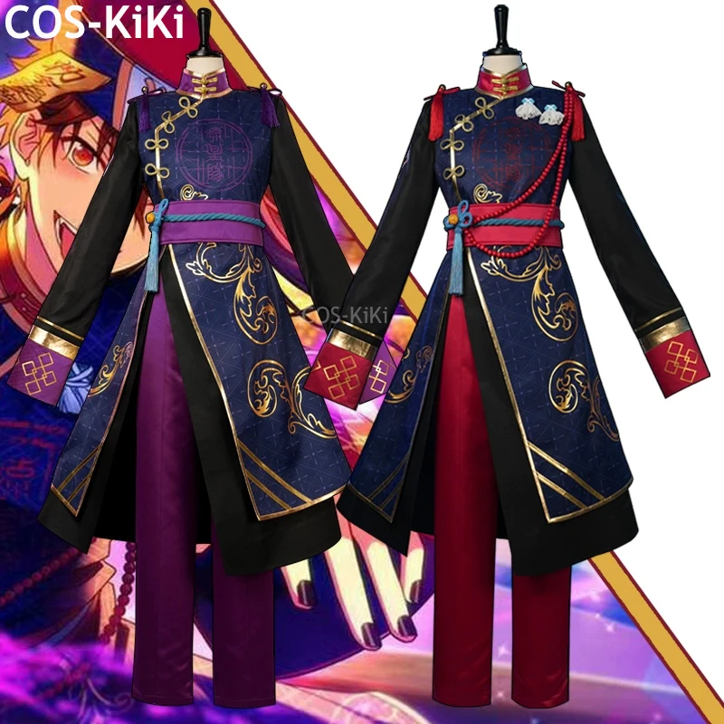 

COS-KiKi Ensemble Stars 2 Takamine Midori/Morisawa Chiaki/Nagumo Tetora Хэллоуин Little Zombie игровой костюм Косплей Костюм