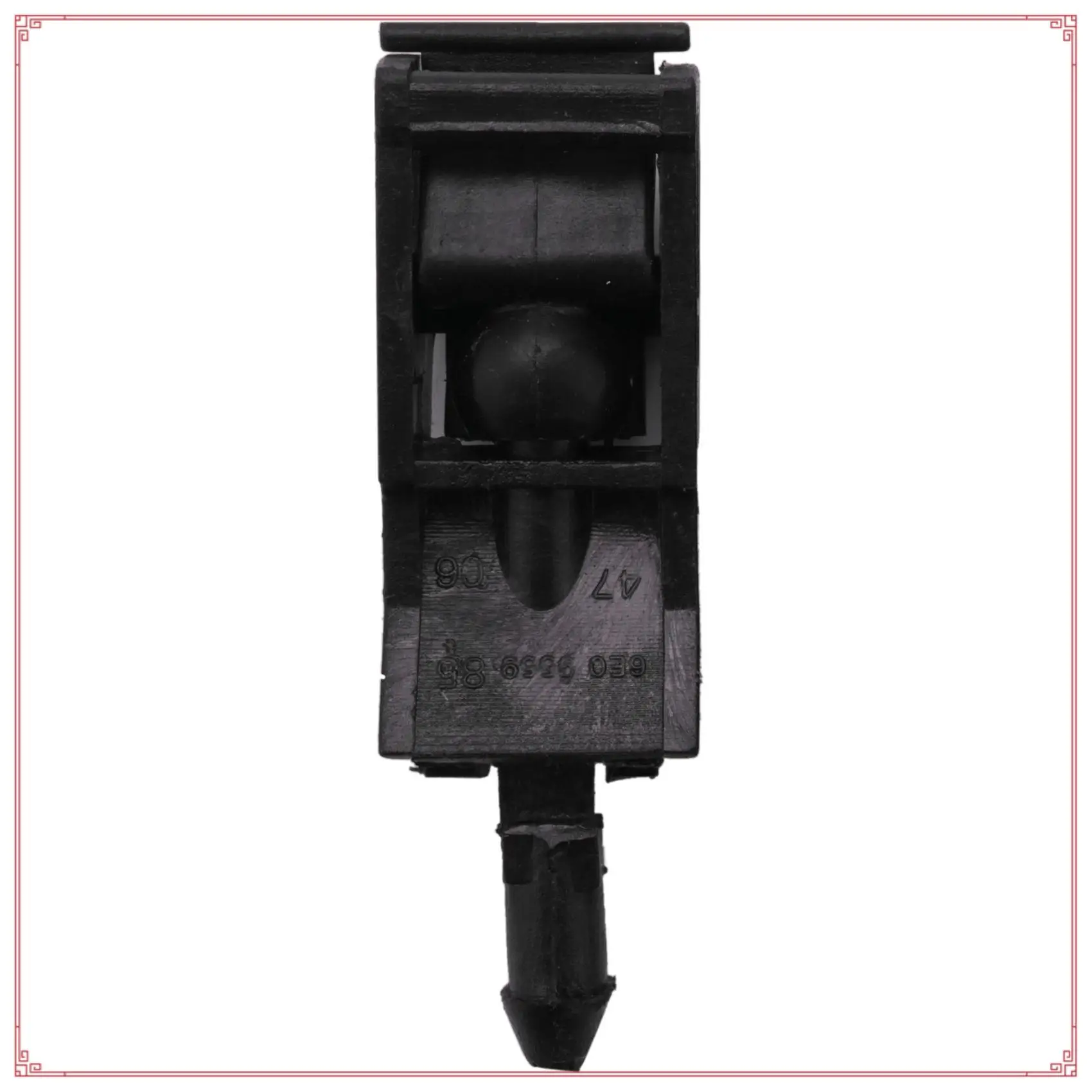 

2Pc Car Windshield Washer Water Nozzle For Golf Passat Polo 6Rd955985 6E0955985B 6E0955985A