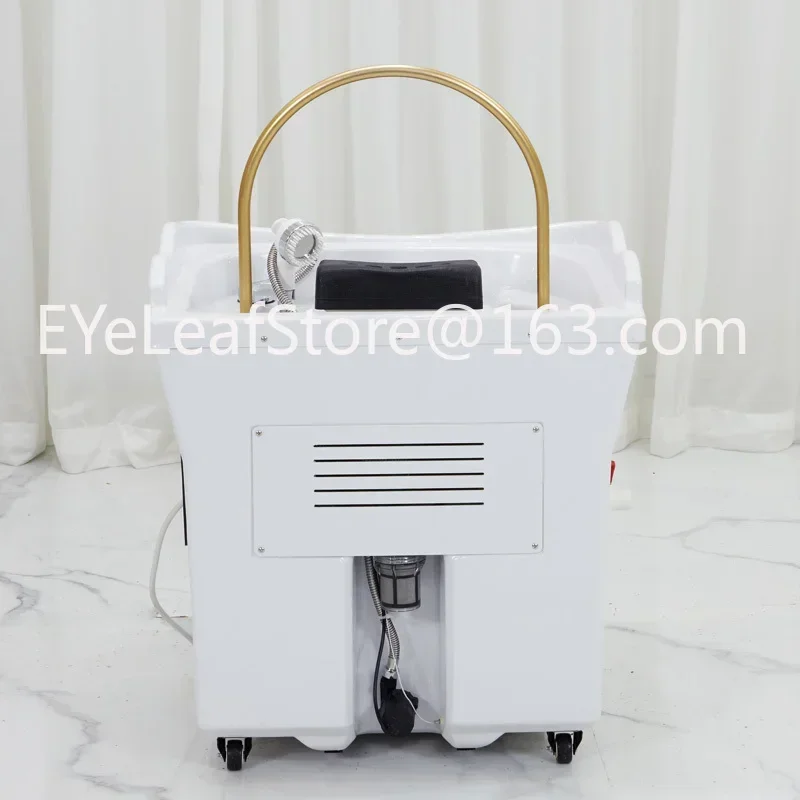 Head Therapy Bed Water Circulation Fumigation Water-Free Mobile Shampoo Basin