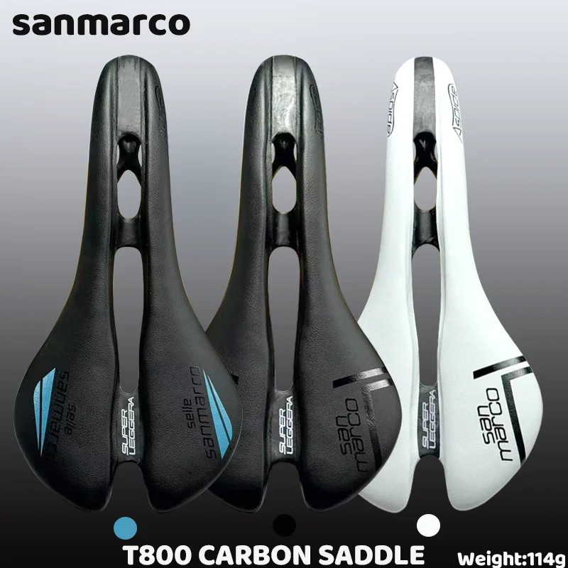 

Седло Sanmarco T800, карбоновое седло, снижение веса, подушка сиденья, седло MTB, велосипедное сиденье, седло для шоссейного велосипеда