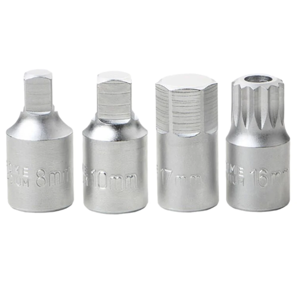 

Oil Sump Drain Socket Wrench 3/8 Drive Auto Repairing Gearbox Screw Wrench Repairing Hand Drill Power Tools