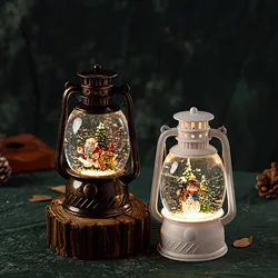 Christmas Decoration Wind Lamp Music Box Music Box Crystal Ball Elderly Christmas Tree Lights Ornaments Christmas Gifts