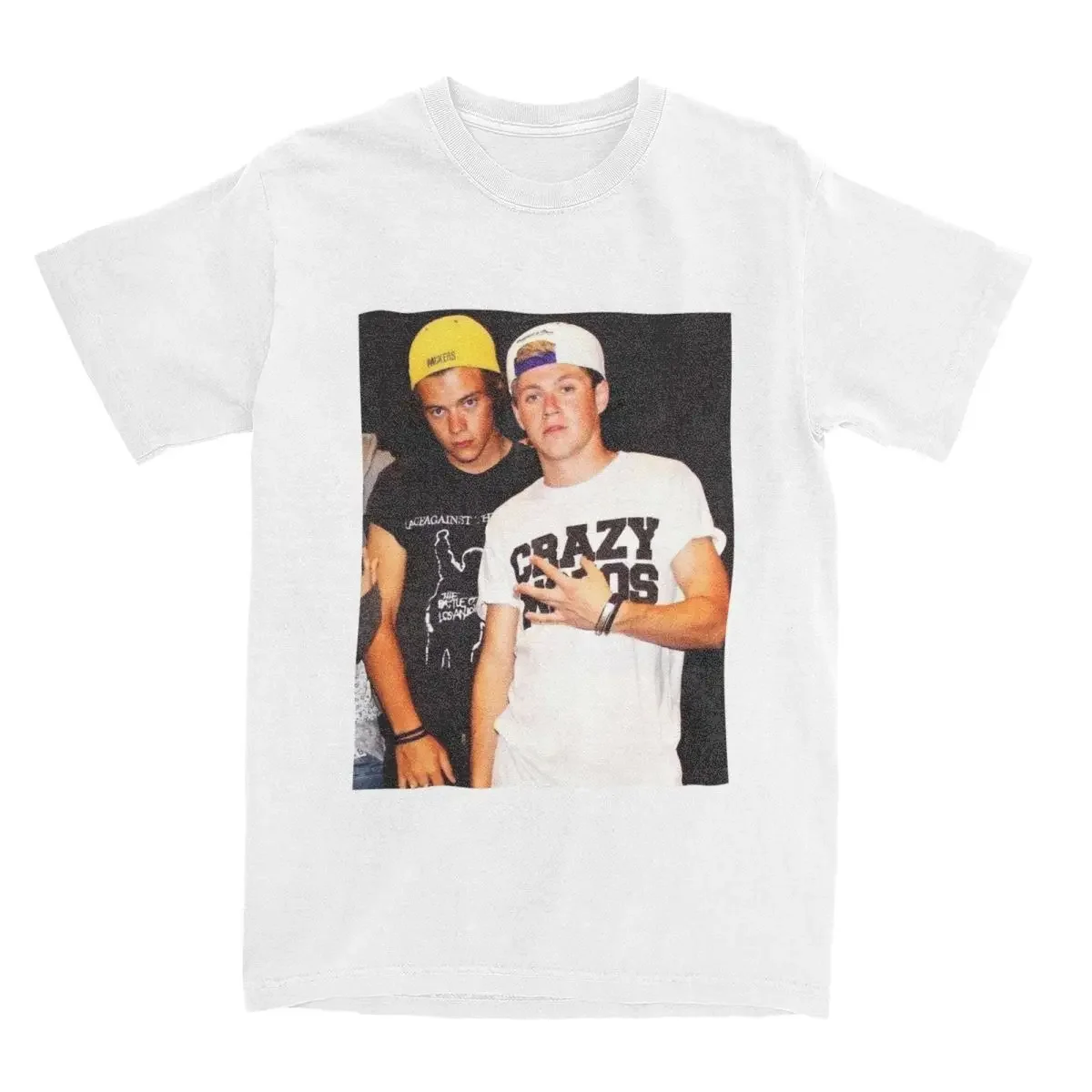 Harry and Niall Horan Love on Tour T Shirt for Men Women Cotton Crazy T-Shirts Round Neck Tees Short Sleeve Clothing Summer Tops