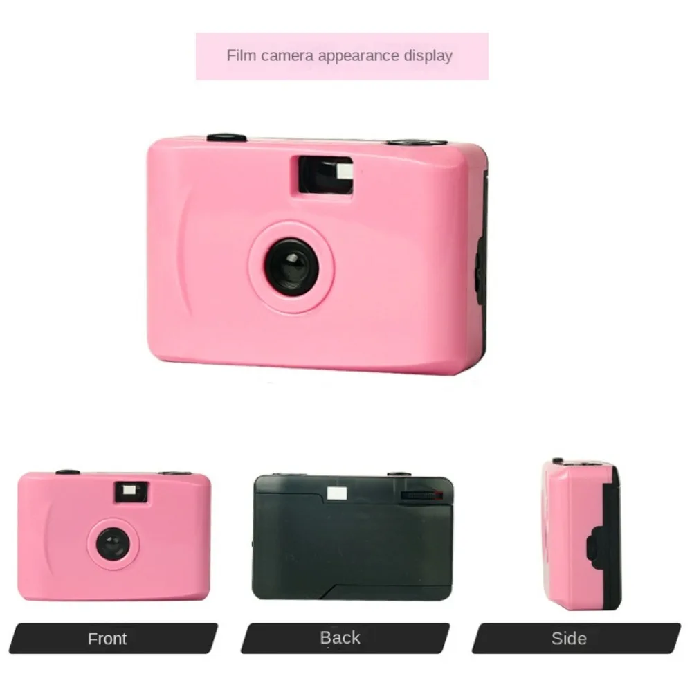 Mini cámara Lomo impermeable de 35mm, cámara Retro impermeable para niños, colorida, reutilizable, bonita cámara de película para niños, regalo para niños