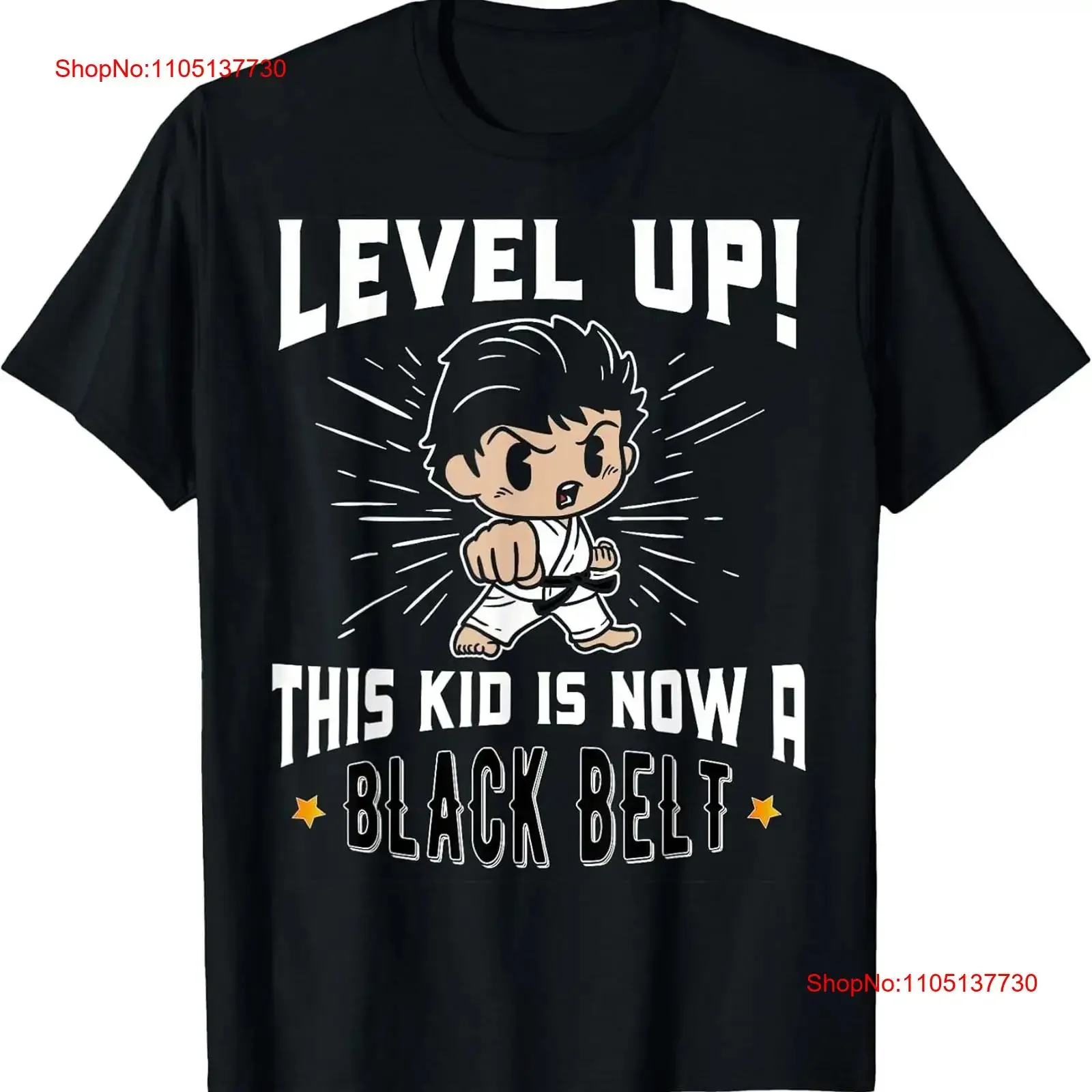 Karate Uniform Black Belt Award Cotton T Shirt S 3XL MADE IN USA vintage Washed Breathable graphic Comfortable Versatile
