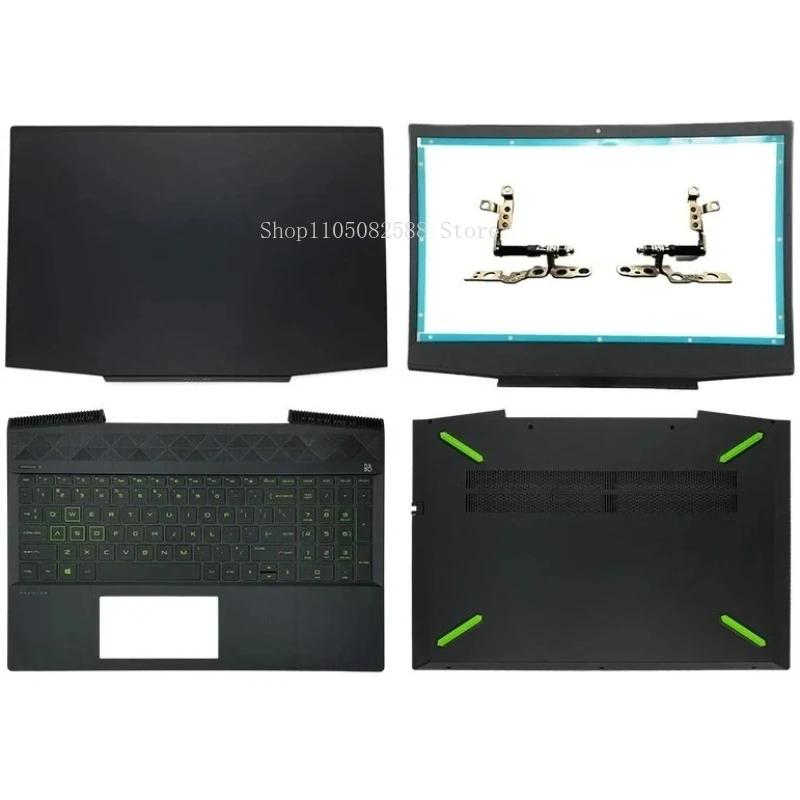 

Новый чехол для ноутбука HP Pavilion 15-CX TPN-C133, задняя верхняя крышка ЖК-дисплея/передняя панель/петли/подставка для рук/клавиатура/нижний корпус L20313-001