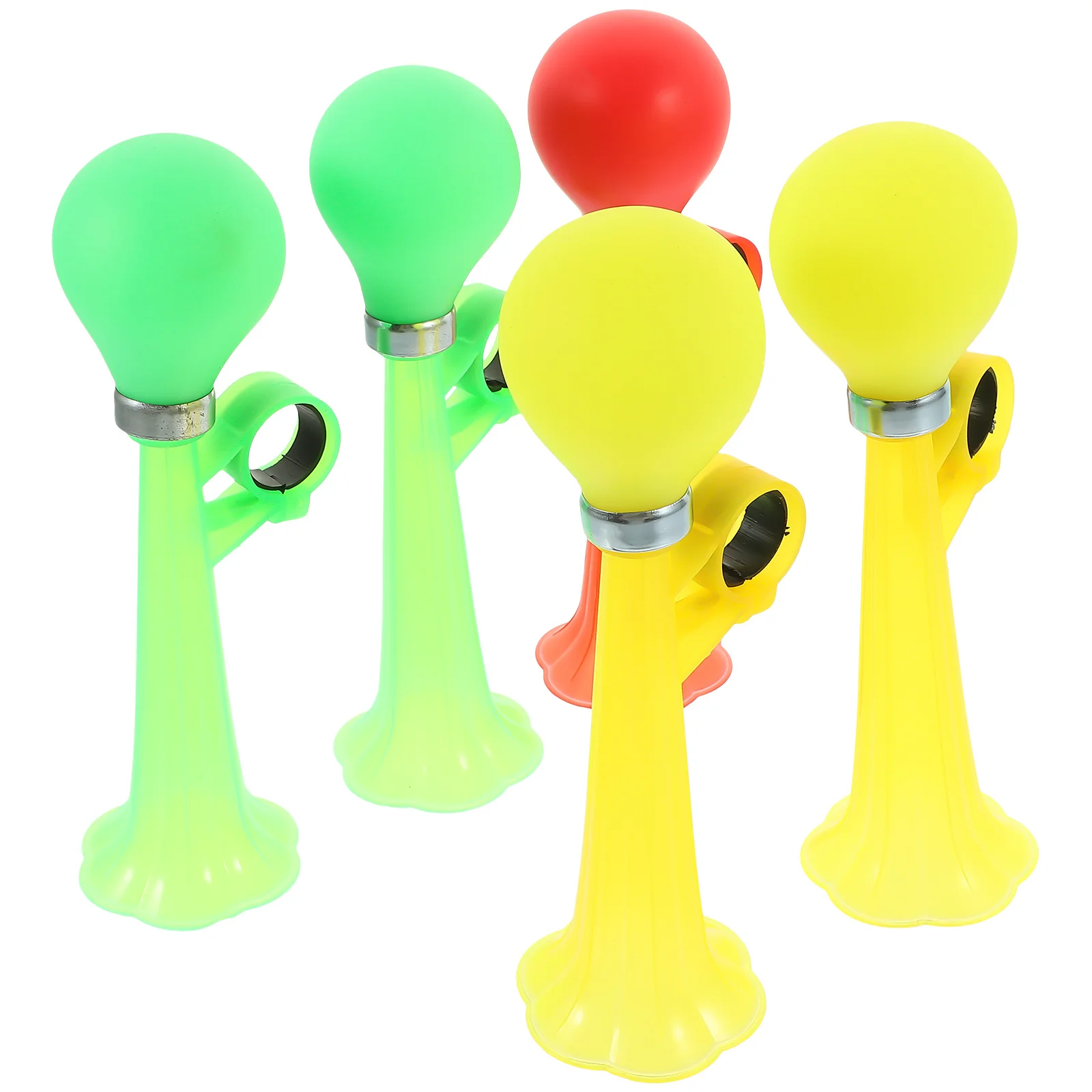 5 قطع من أبواق الدراجة بصوت عالٍ للمراهقين والكبار، بوق هوائي شفاف لدراجات الطرق الجبلية متينة #2