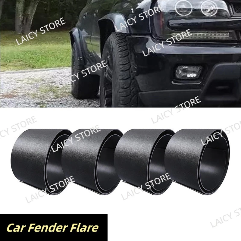 

LAICY For C-hevrolet Trailblazer EXT LT Car Fender Flares Wide body Wheel Arches Molding Trim Strip Extenders Eyebrow Liners