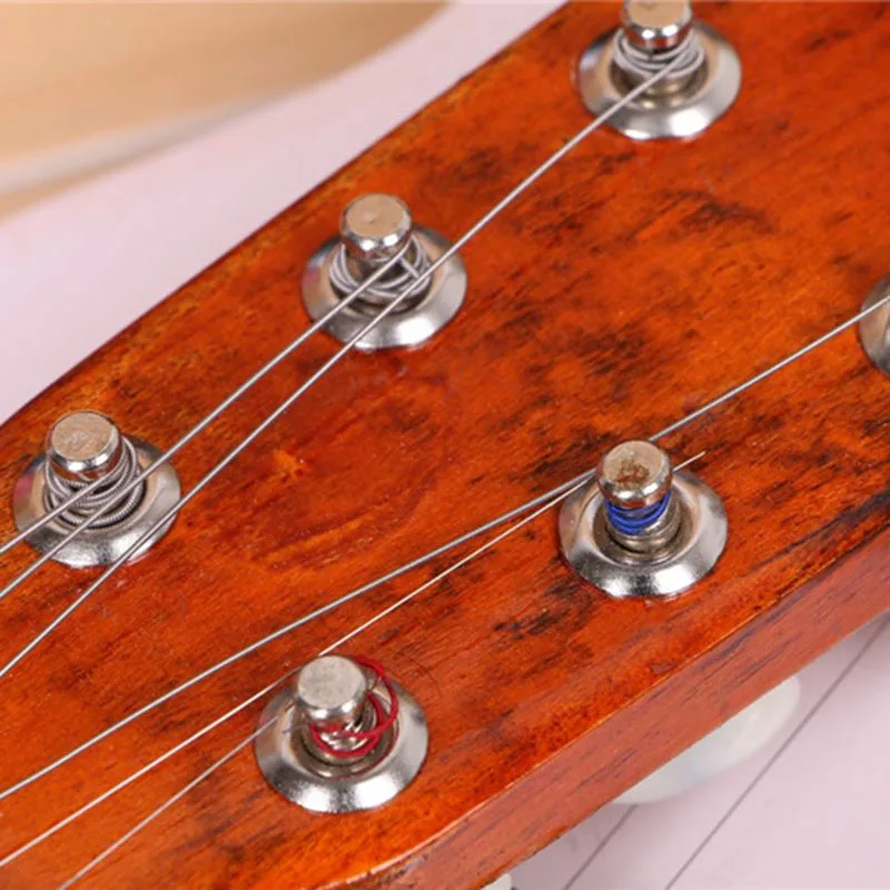 Kids Guitar Musical Toys with 6 Strings Educational Musical Instruments for Children With 6 String 21Inch Wood Durable