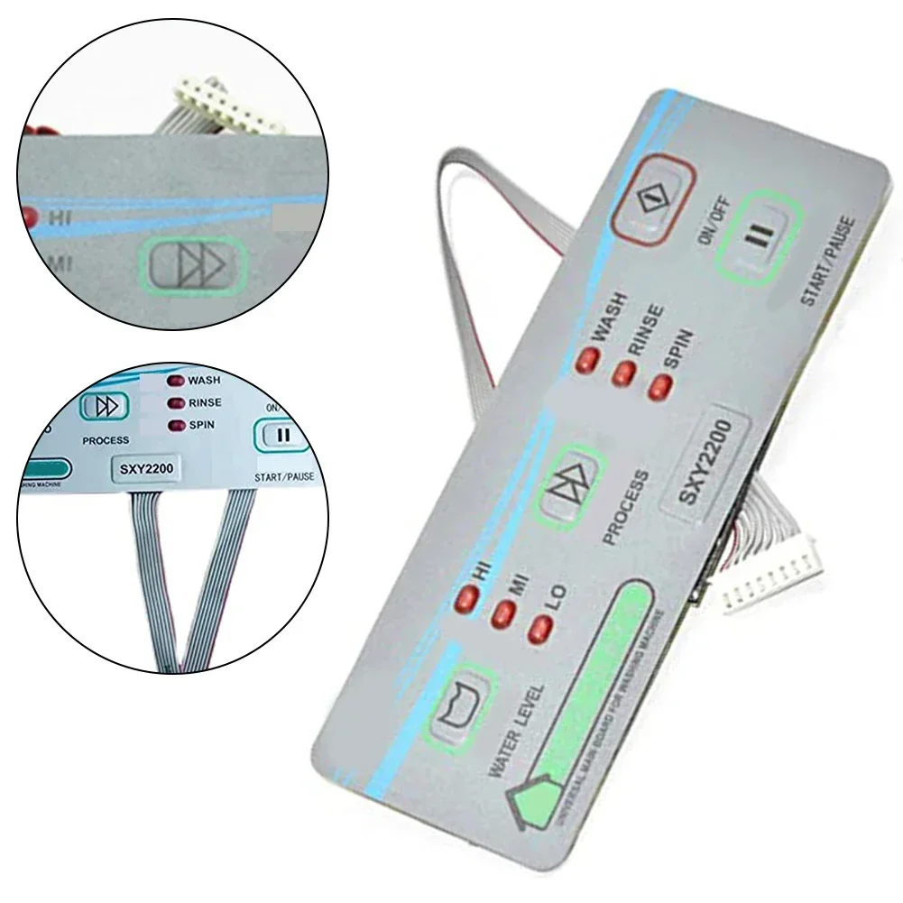 1 ADET SXY2200 Çamaşır Makinesi devre Kontrol Paneli 16X5.5 cm Tam Otomatik Çamaşır Makinesi Malzemeleri