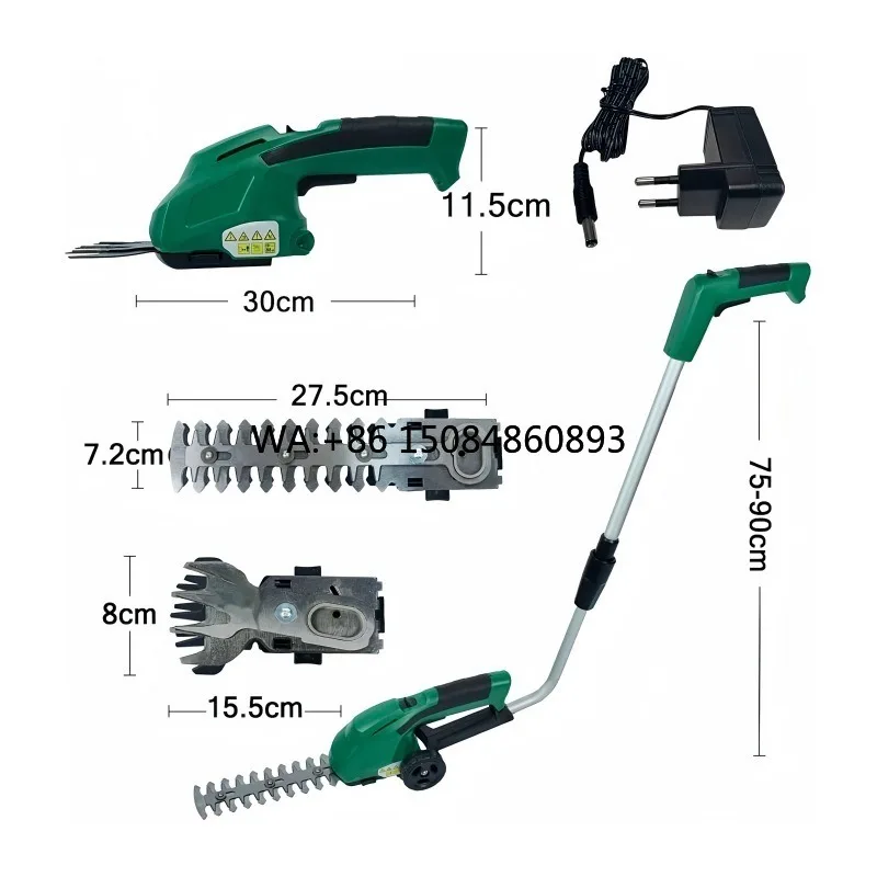 Picture 6: 540mm cordless Hedge Trimmer, 20V high frequency working design for outdoor hedgerow shrub and garden green cutting