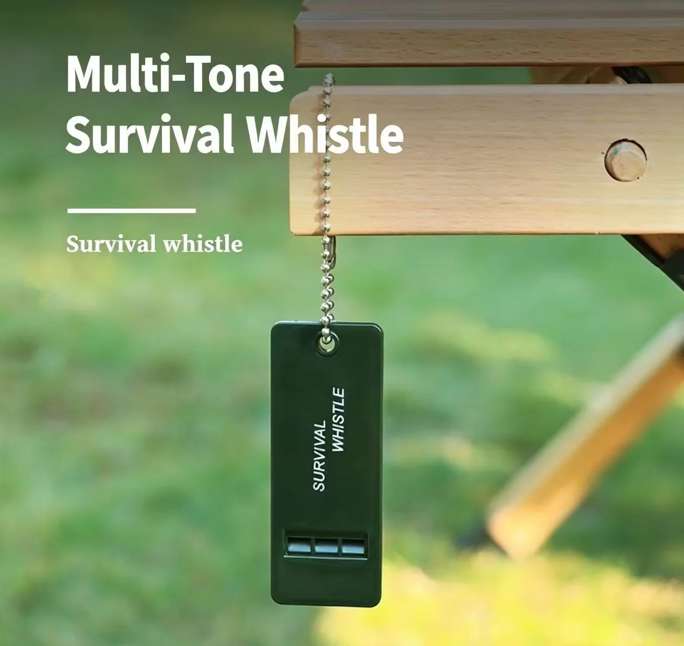 Tri-Frequency Outdoor Sports Survival Whistle High-Pitched First Aid Life-Saving Earthquake Signal Alarm for Emergency Use