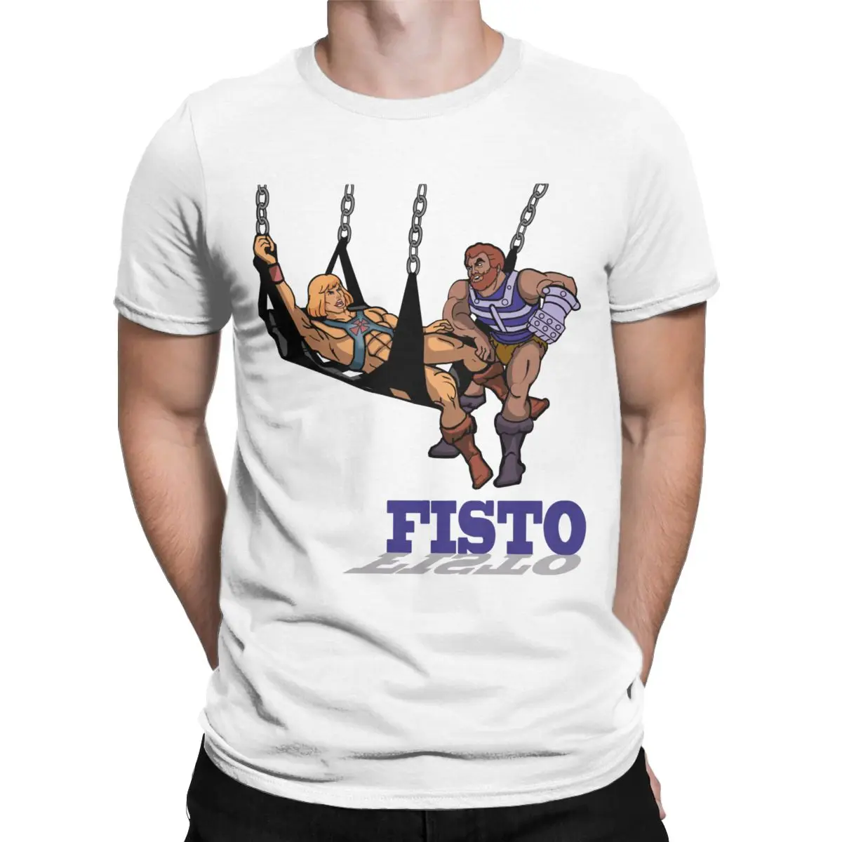 Graphic Printed Men Women's Fisto And He-man Masters Of The Universe T Shirt Merch Amazing Pure Cotton T Shirt Top Tee Clothes