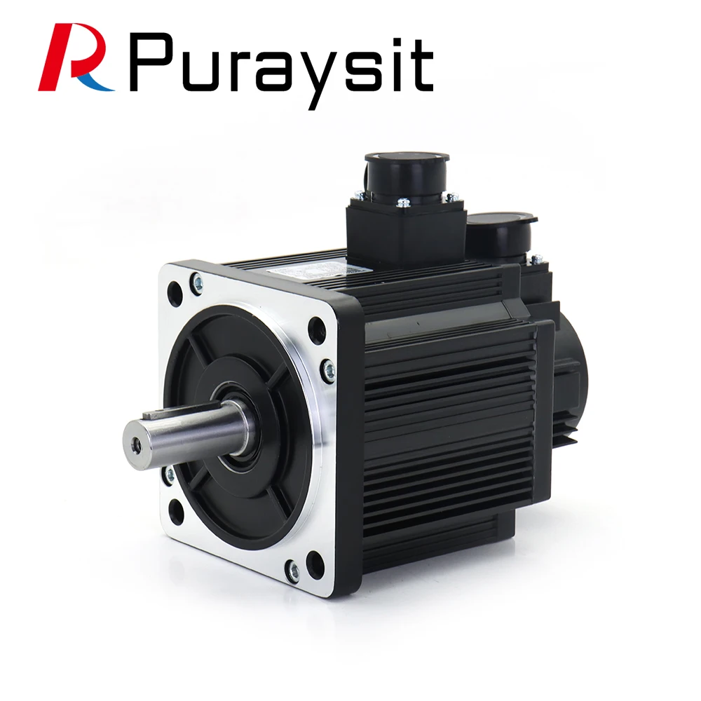 Puraysit AC Servo Motor Kits 1.5KW 130ST-M06025 AASD-30A 6NM 2500RPM 220V with 3M Cable