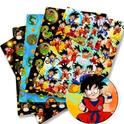 100 cotton dragon ball Anime peripherals Fabric 140*50cm Sewing Patchwork Quilting Baby Dress Printed Fabric Sewing Kids