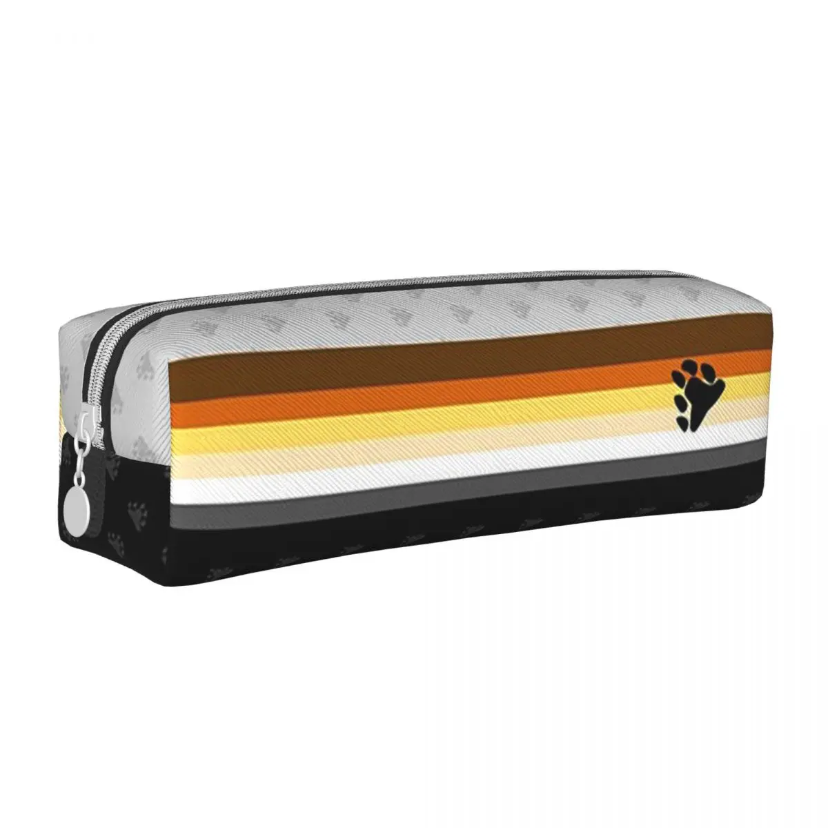 

65 Mcmlxv Lgbt Gay Bear Pride Flag Stripe Pattern Pencil Cases Pen Bags Pen Box For Boys Girls Student Pencil Pouch Cosmetic bag