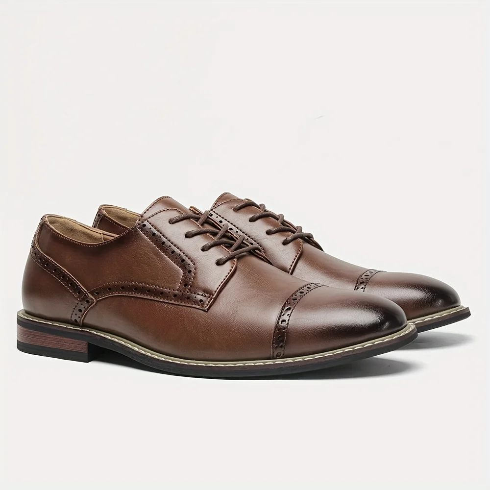 

Мужские стильные деловые туфли Social Shoe: комфортные классические туфли для джентльменов