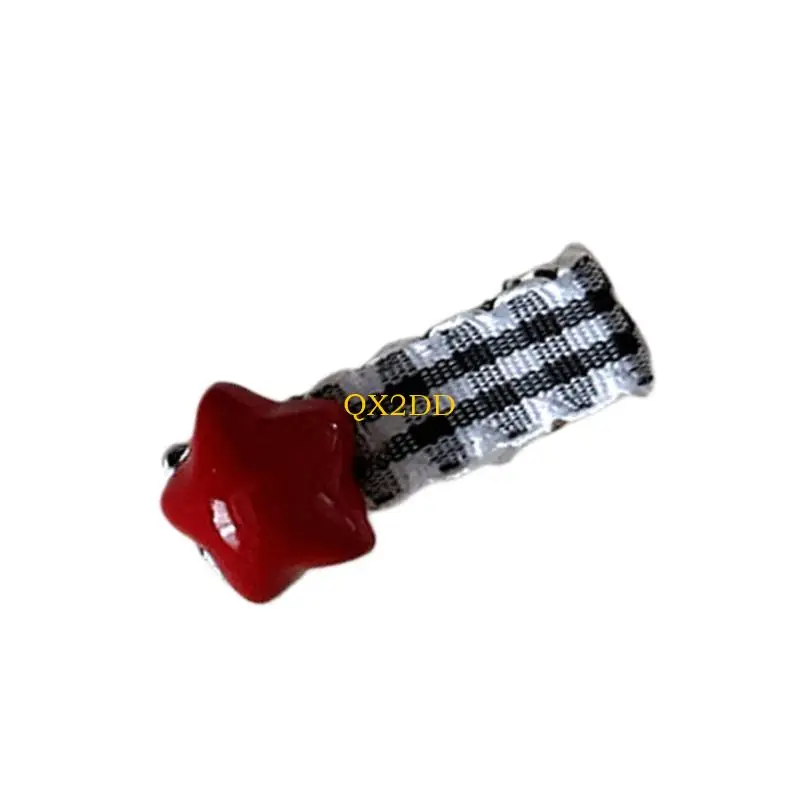 QX2D Girls Hair Barrettes Lovely Cherry Pattern Secure Clip for 0 to 2 Year Olds