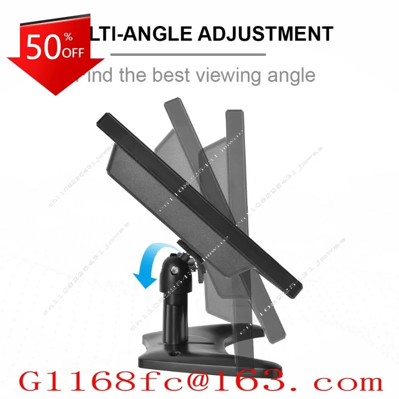High Definition 13.3-inch Wired Reverse One Drag One Touch Screen Supports Loop Recording, and The Reverse Camera Is Integrated