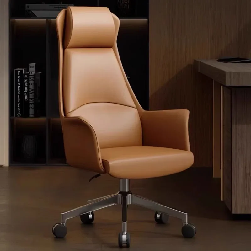 Design Ergonomic Office Chair Computer Recliner Rotating Armrest Office Chair Nordic Study Cadeira Computador Luxury Furniture