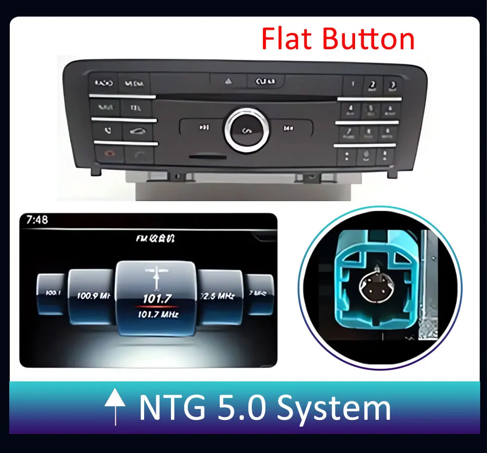 Android 16 System Stereo Auto-Multimedia-Videoplayer für Mercedes Benz E-Klasse W212 2009 - 2016 Carplay GPS QLED-Bildschirm 4G – Detail 3