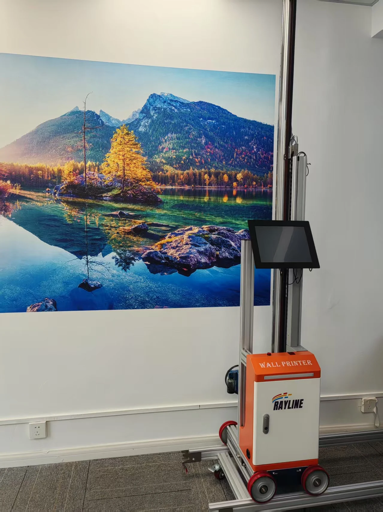 

Немецкое качество: 3D/5D автоматический интеллектуальный УФ-принтер для вертикальной печати на стенах с разрешением 9600DPI, 4K, на колесах и направляющих.