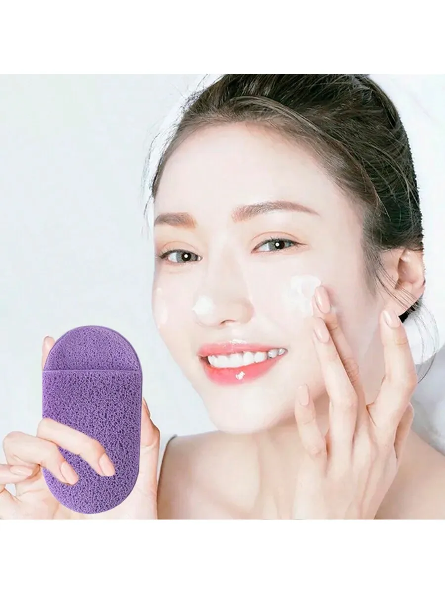 1Pc Natural Exfoliating Face Wash Cleansing Sponge Blackhead Removal Deep Cleaner Puff Makeup Remover Foam Sponge FaceClean Tool