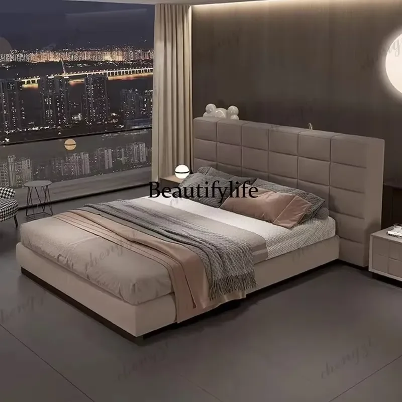 Large Comforter Double Bed Organizer Platform Full Size Bases for Double Bed Living Room Storage Lit 2 Personnes Home