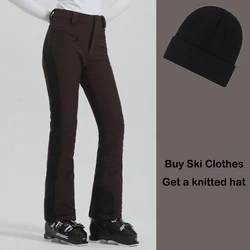 New Ski Pants Women Warm Overalls Sports Trousers Mountain Winter Snowboard Wear Snow Pants Ski Clothing Outdoor Skiing Pants