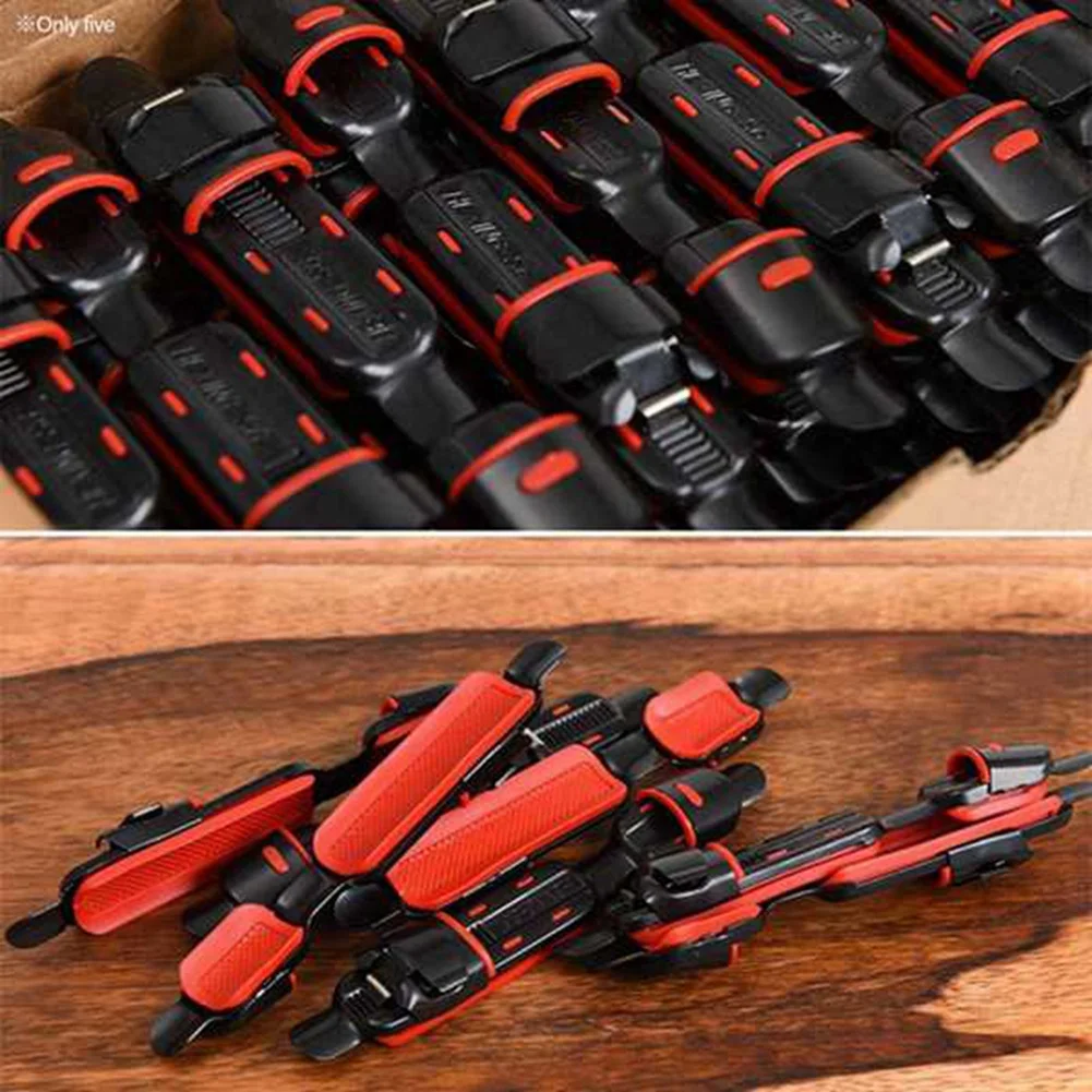 12Pcs Reel Deck Fishing Rod Clip Fitted Wheel Reel Rubber Cushion Tools Accessory Holder Fishing Tackle