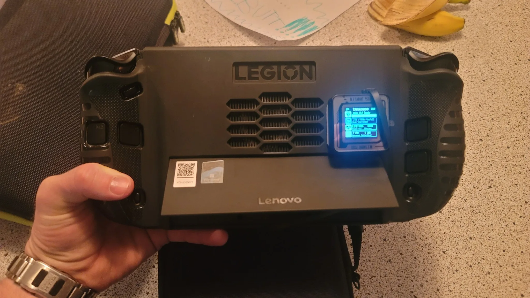 

Корпус для SSD M.2 2230 NVMe для LEGION GO, поддержка 3s PLP, предотвращает потерю данных при записи, совместим с NVMe PCIe, эксклюзивно для размера 2230.
