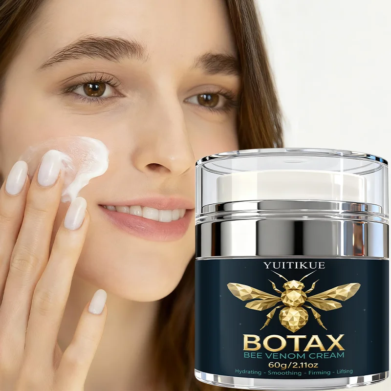 كريم سم النحل - تركيبة مرطبة تحتوي على الكولاجين وحمض الهيالورونيك والريتينول، تحسين مظهر الجفاف أ #3