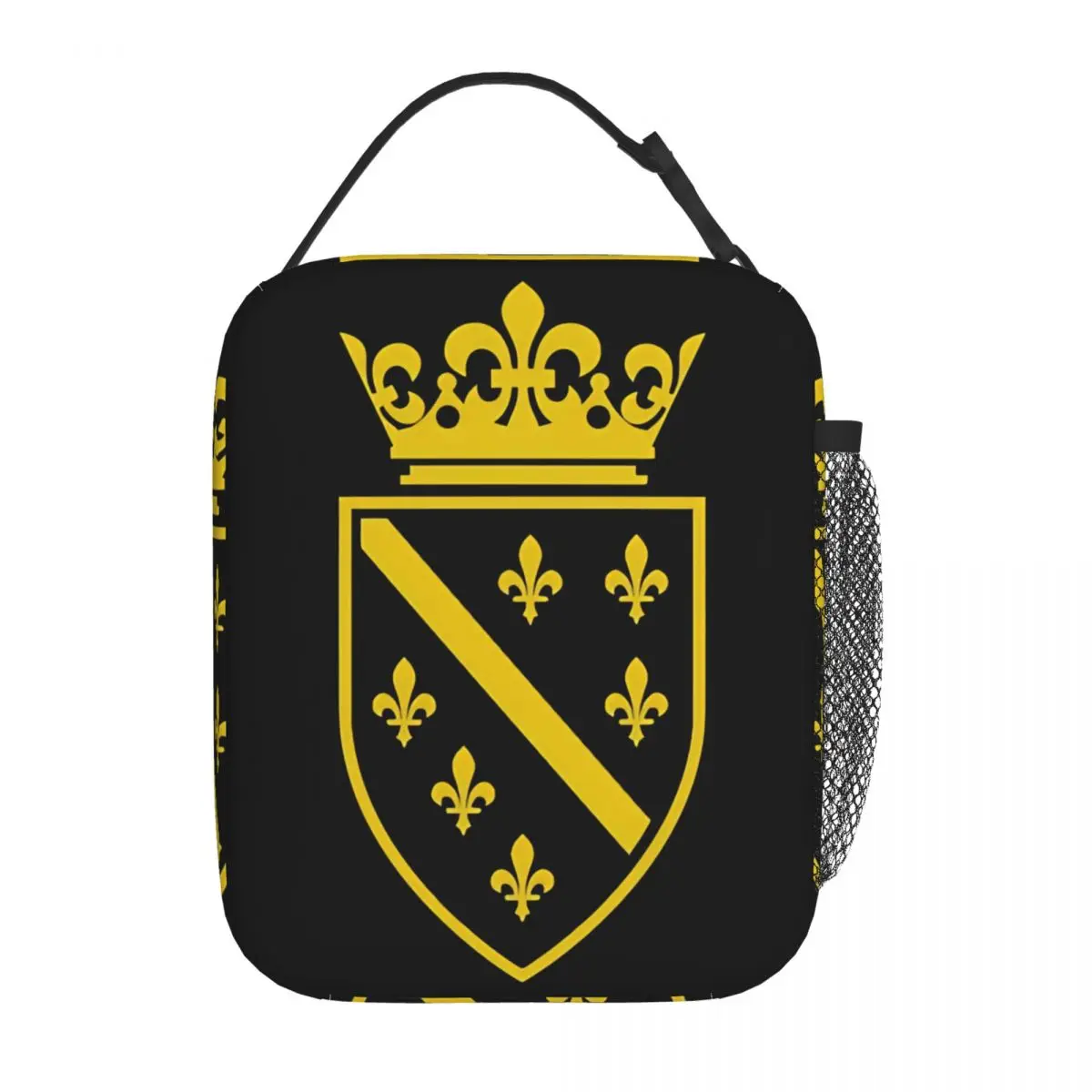 Insulated Lunch Bag Thermal Bag  Lunch Container Army of the Republic of Bosnia Portable Tote Lunch Box Food Handbags