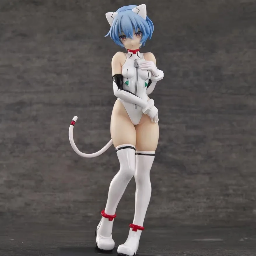 New Anime Game Azur Lane Ayanami Figures kawaii resin GK DIY manual White assembly Model Statue Toys doll Collection Gifts