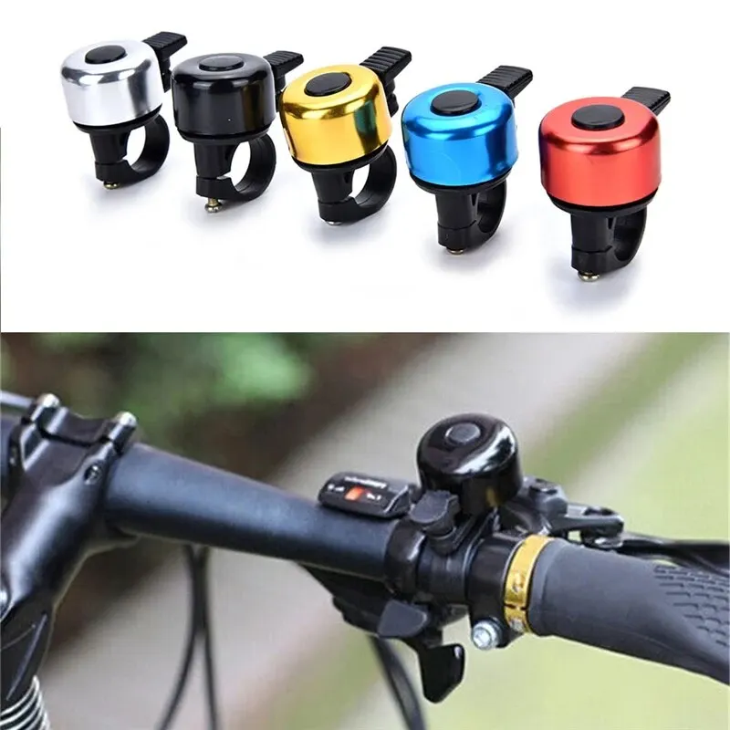 New Sport Bike Bicycle Cycling Bell Metal Horn Ring Safety Sound Alarm Handlebar