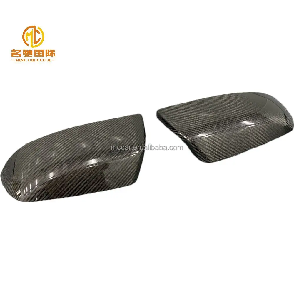 Dry Carbon Fiber For Toyota Tundra rearview mirror cover car exterior rearview mirror housing