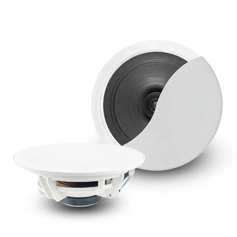 Small 80W Blue Tooth Music Mixer with Power Amplifier Wall Ceiling Speaker Restaurant 100V Sound System Receiver PA-E80 for Shop