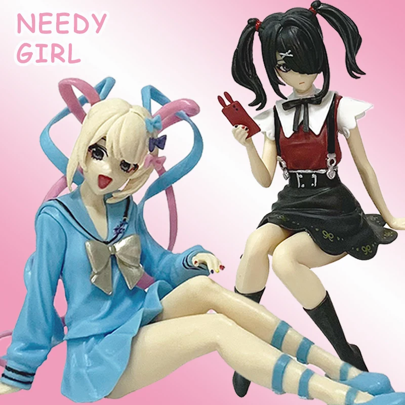 1-3pcs Needy Girl Overdose Anime Figure Pop Up Parade KAngel PVC Collection Model kawaii figure Birthday Toys