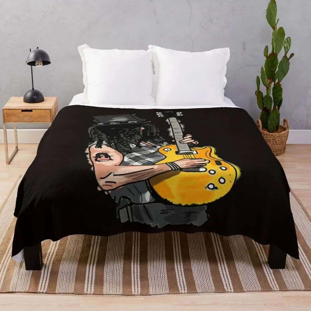 Slash illustration Throw Blanket