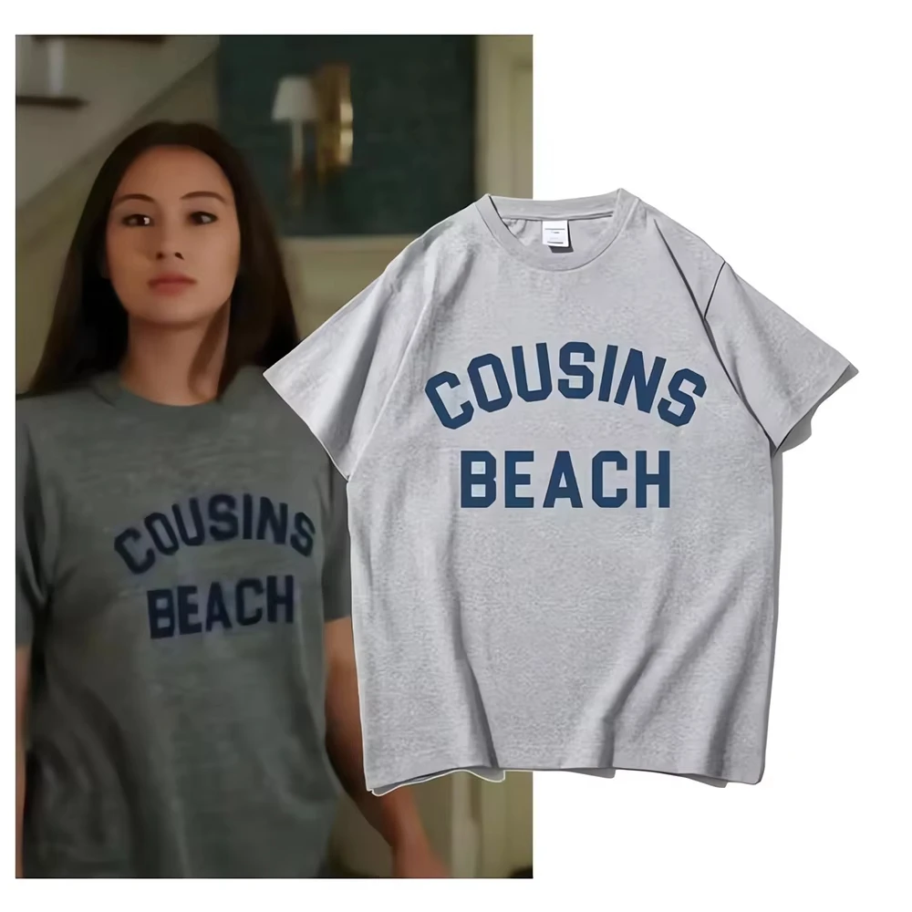 

The Summer I Turned Pretty Belly Cousins Beach T-Shirt As Seen on Tv TSITP Team Conrad Shirt Women Short Sleeve Tees Tumblr Tops