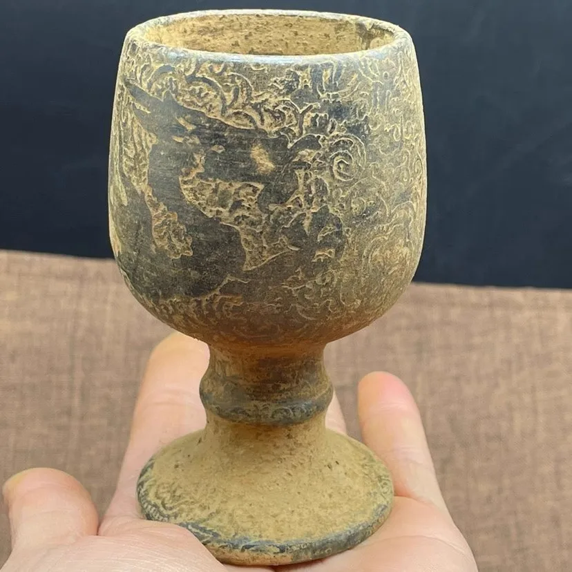 Antique Jade Cup Collection From Qianlong Period of The Warring States Period