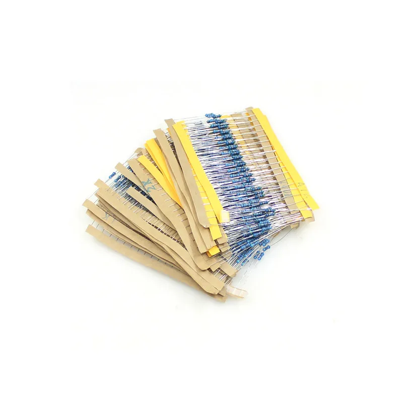 1/4W Metal Film 5-Band Resistor Kit 1% Tolerance 30 Values
