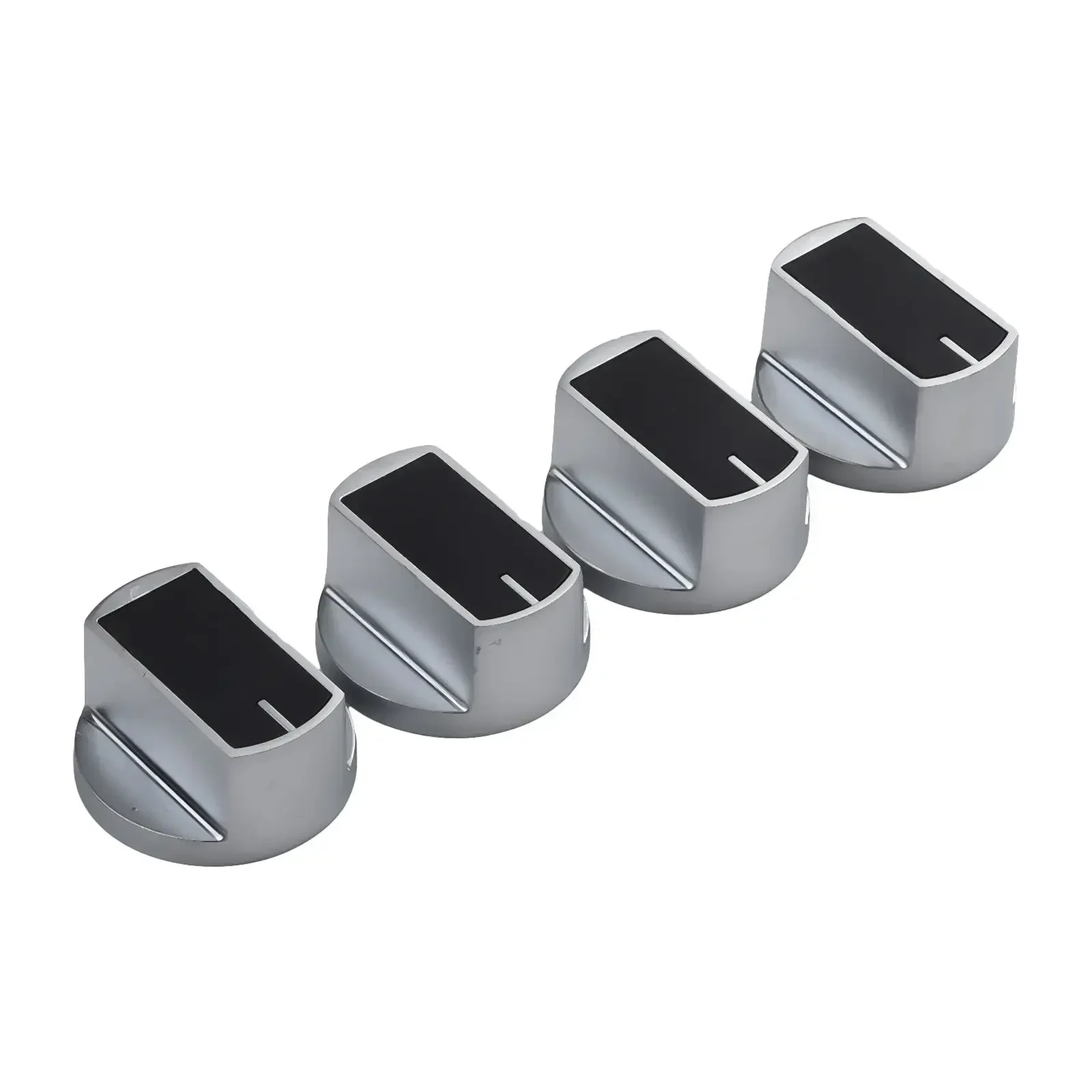 

4 Pcs Camping Grill Knobs Outdoor Zinc Alloy Material 8mm Gas Stove Knobs Kitchen BBQ Grill Stove Parts Camping Accessories